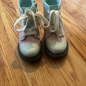 Cat & Jack Kids' Pastel Lace-Up Boots